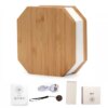Lampe de Table LED pliable en accordéon, rechargeable par USB