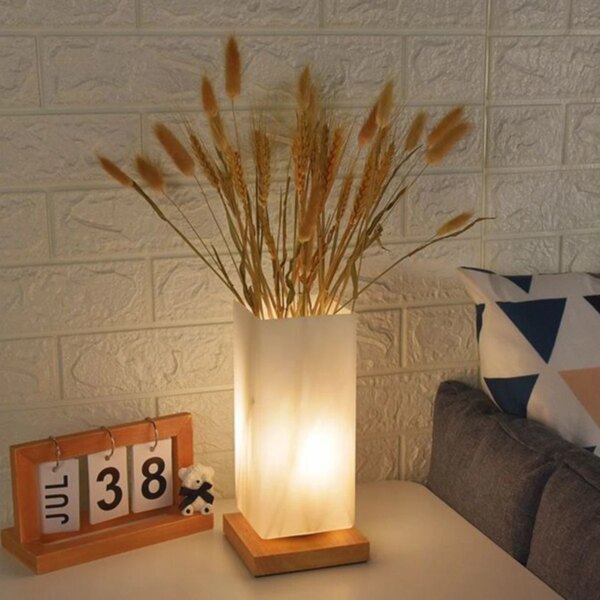 14670-dc4899.jpg Lampe LED avec Base en bois, luminaire décoratif d'intérieur