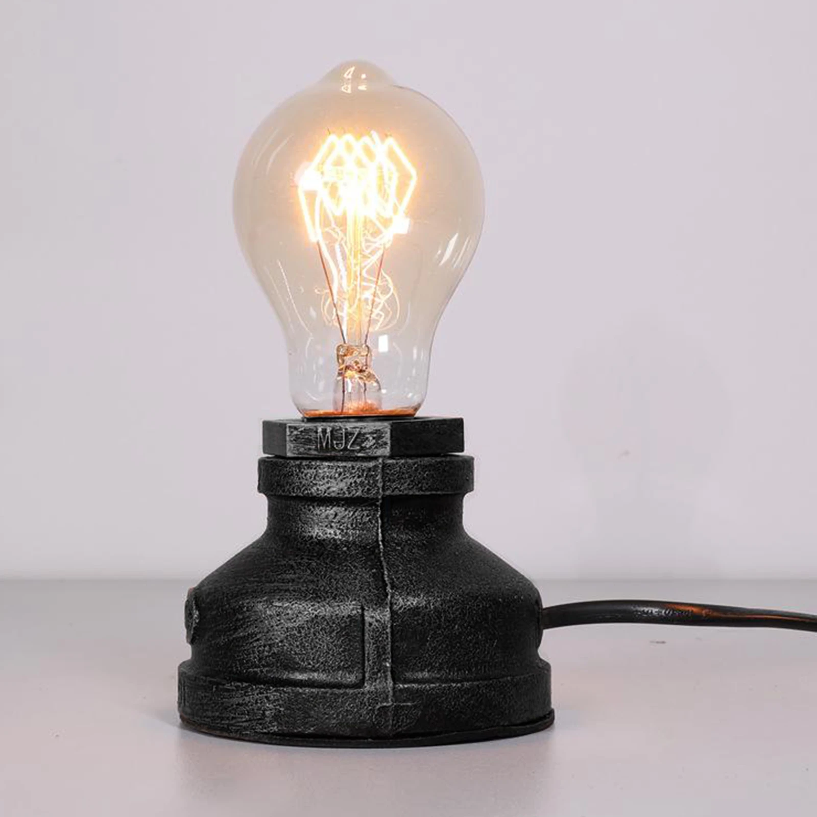 Table vintage lampe de — Lampe de Table Vintage en fer forgé | belleveilleuse.fr