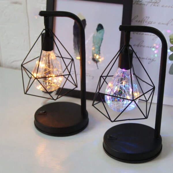 14783-a11ebc.jpg lampe de chevet fer — Lampe de chevet en fer noir rétro industriel