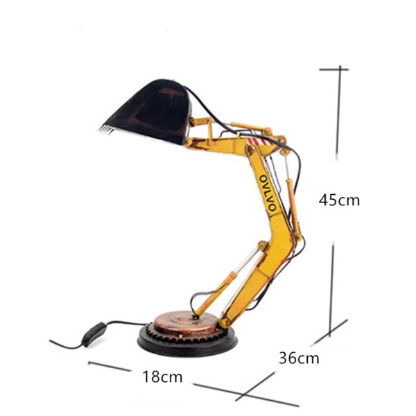 14822-3ea04d.jpg Lampe Vintage en fer pour Table de chevet