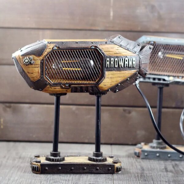 15142-58ad8f.jpg lampe de chevet — Lampe Vintage LED en forme de poisson, style industriel rétro