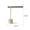 Lampe de chevet Led en bois au design italien moderne