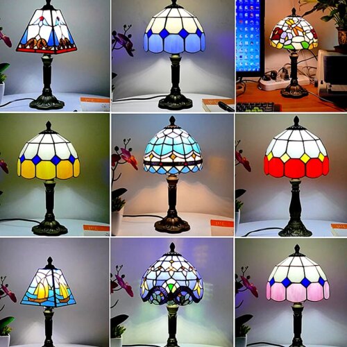 15448-5b0f95.jpg lampe de chevet LED Vintage en verre coloré