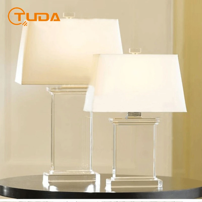 15528-8bd389.jpg lampe de Table contemporaine en cristal K9, 36x56cm, de luxe, pour salon