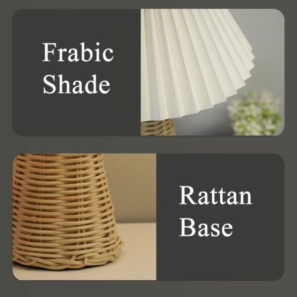 15893-9a074c.jpg Lampe de Table plissée nordique INS, rétro