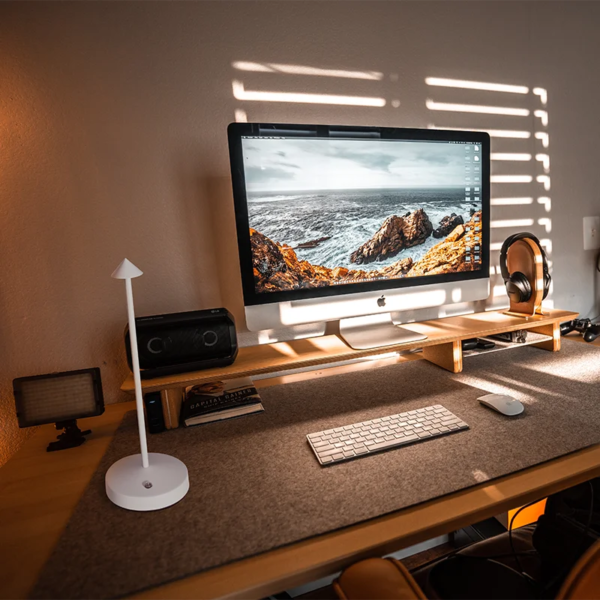 Lampe nordique Led tactile de luxe sans fil avec batterie Rechargeable