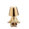 Lampe Design Petit Bonhomme Doré, Style Penseur Art Déco Italien
