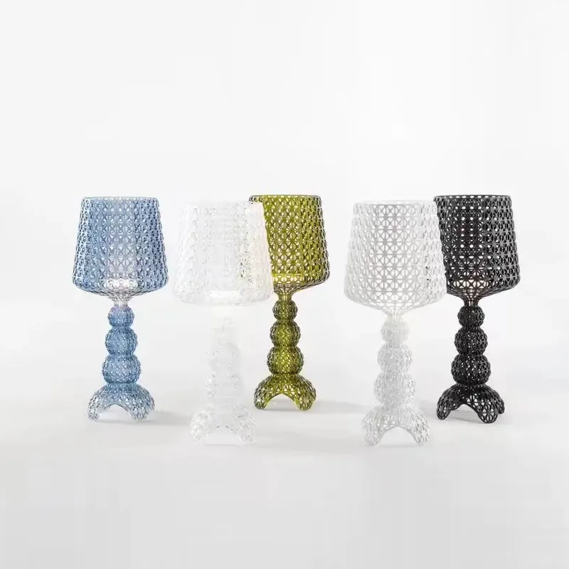 Lampe de Table LED creuse moderne en acrylique
