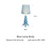 Lampe de Table LED creuse moderne en acrylique