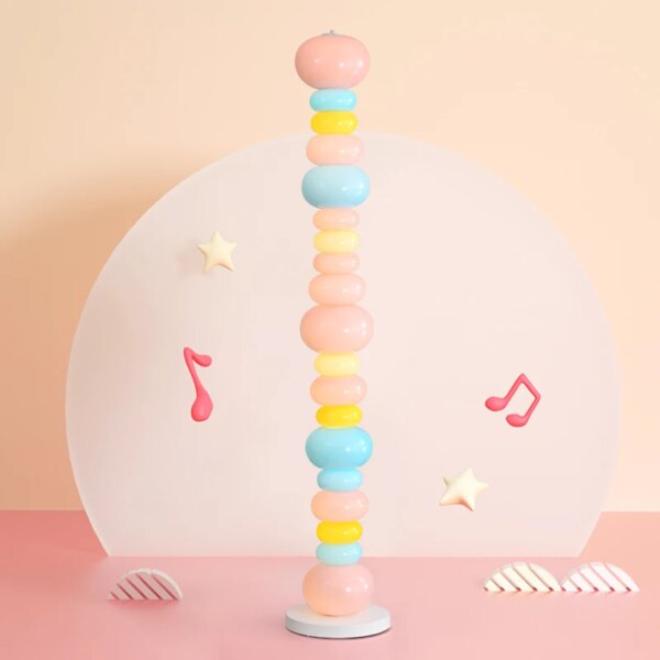 16031-ce31a8.jpg Lampadaire LED arc-en-ciel en verre, guirlande de bonbons