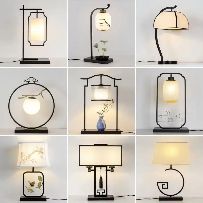 16096-96607f.jpg Lampe de Table Vintage à 18 Styles, style chinois