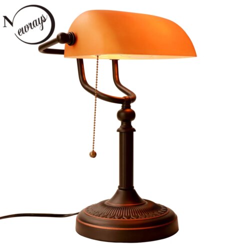 Lampe vintage led rétro E27 220V, couleur ambre