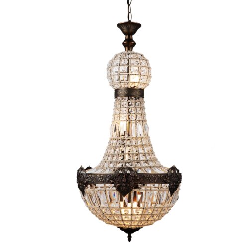 16269-b6a4e7.jpg Lustre Led en cristal au design moderne rétro Vintage
