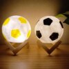 16465-78de4e.jpg lampe 3d représentant la lune et le Football, avec support