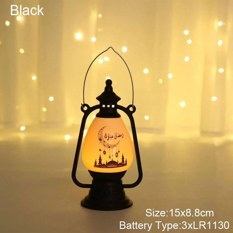 black oil lamp