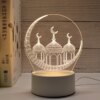 lampe 3D en acrylique EID Mubarak – lampe , éclairage d'intérieur