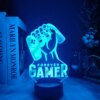 Lampe de nuit Illusion 3d pour salle de jeux, décor de bureau, pour Console Playstation