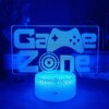 Lampe de nuit Illusion 3d pour salle de jeux, décor de bureau, pour Console Playstation