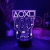 Lampe de nuit Illusion 3d pour salle de jeux, décor de bureau, pour Console Playstation