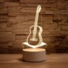 lampe 3D cœur acrylique — Lampe LED 3D en forme de cœur, romantique, en acrylique, luminaire décoratif d'intérieur