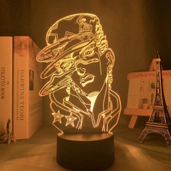 Lampe 3d à l'effigie de JoJo pour chambre à coucher, luminaire décoratif d'intérieur