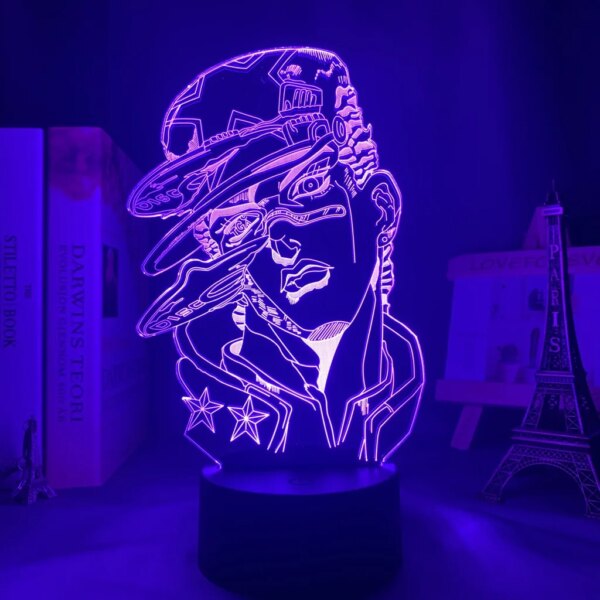 Lampe 3d à l'effigie de JoJo pour chambre à coucher, luminaire décoratif d'intérieur