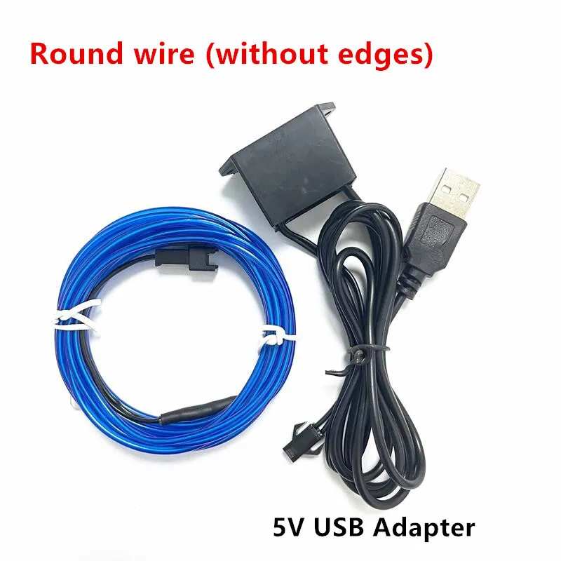 With 5V USB Adapter