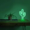 néon Signe  Cactus à piles aaa ou USB, lumières Led féeriques