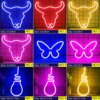 néon Enseigne murale LED en pour chambre, fête