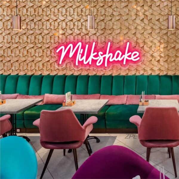 18728-3f6790.jpg néon crème glacée Milkshake, décoration murale