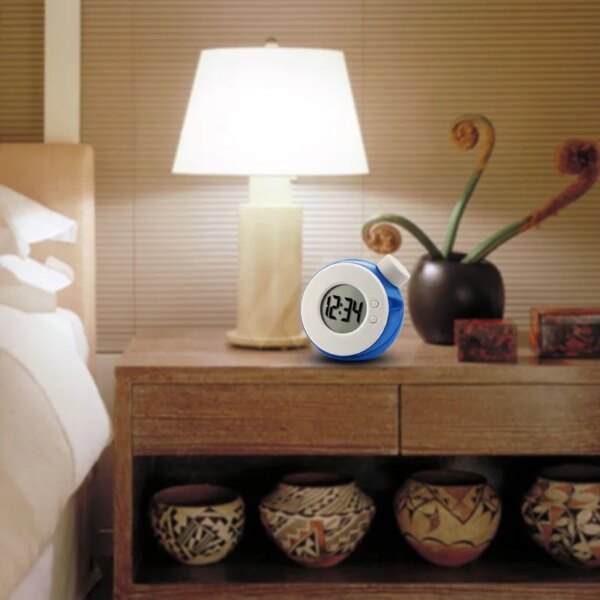 reveil veilleuse créative à eau pour enfants, horloge de bureau intelligente