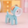 veilleuse chien — Veilleuses LED pliantes en forme d'animal de compagnie, lampes de bureau mignonnes en forme de chien