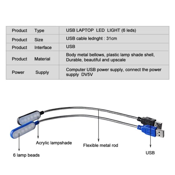 19227-60a3ec.jpg lampe de bureau portable — lampe de lecture Flexible et Portable, USB 5V