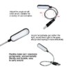 19227-6f5107.jpg lampe de bureau portable — lampe de lecture Flexible et Portable, USB 5V