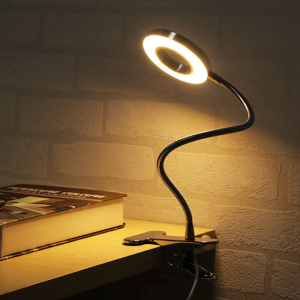 19275-047b3d.jpg Lampe de Table de lecture à LED, pince de Protection des yeux