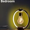 Lampe LED en lévitation magnétique avec port USB, éclairage d'ambiance rétro