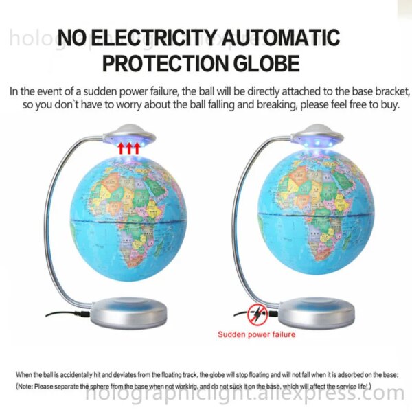 Lampe de bureau moderne et intelligente avec Constellation magnétique de 8 pouces