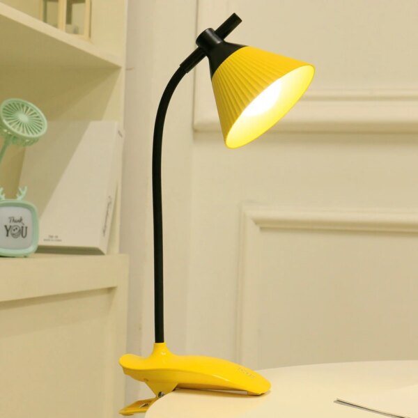 lampe de lecture tactile avec Clip, Rechargeable par USB