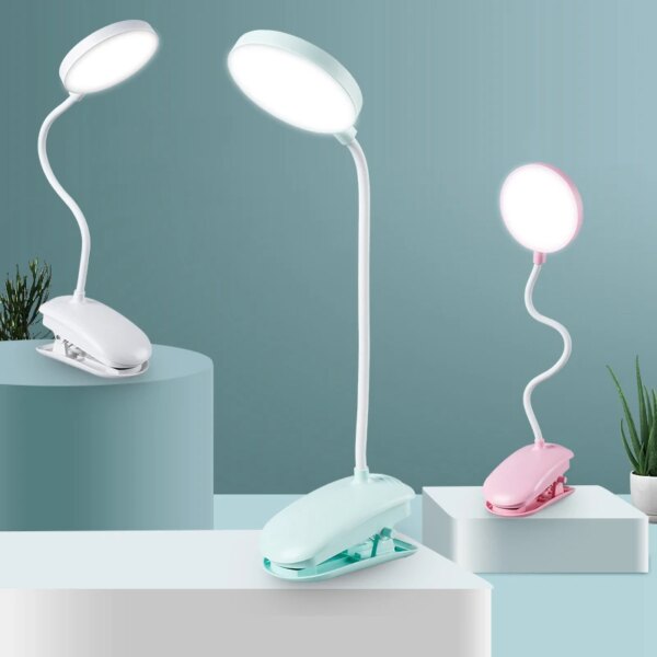 19347-2e4bdc.jpg Lampe de bureau à pince Led multifonction USB, Flexible