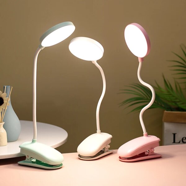 19347-8fb33c.jpg Lampe de bureau à pince Led multifonction USB, Flexible