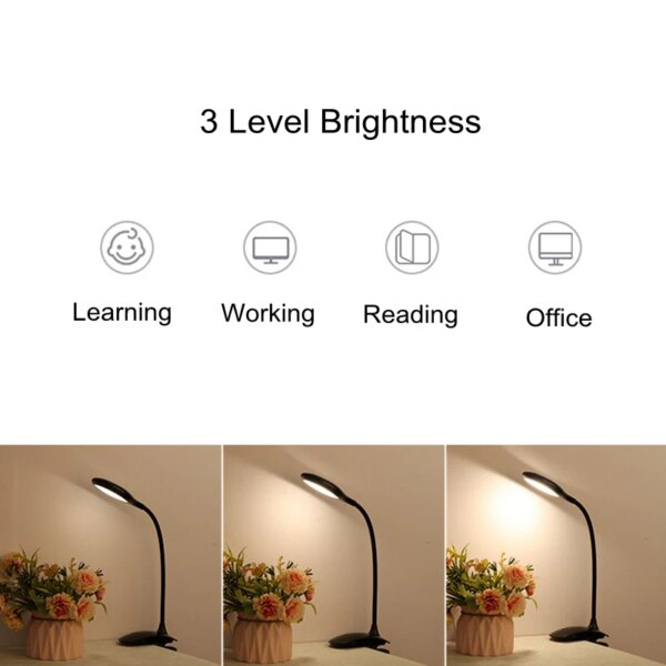 19379-bf67e5.jpg lampe de lecture Led Flexible à clipser, Rechargeable par USB