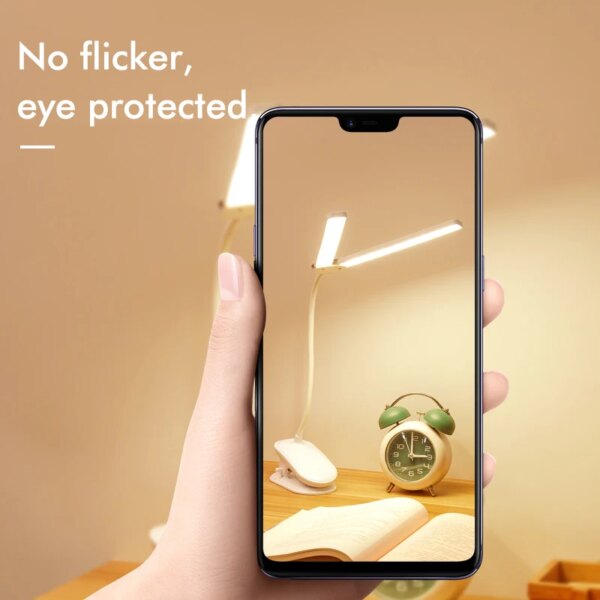 19390-6c9c22.jpg lampe de lecture Led à pince Double tête Flexible à col de cygne