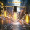 19444-2d2e9d.jpg Guirlande lumineuse d'extérieur, G40, luminaire décoratif de rue