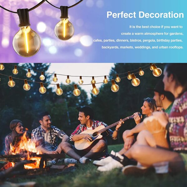 19444-fdab3a.jpg Guirlande lumineuse d'extérieur, G40, luminaire décoratif de rue