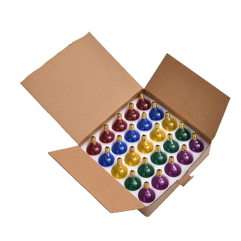 25pcs color bulbs