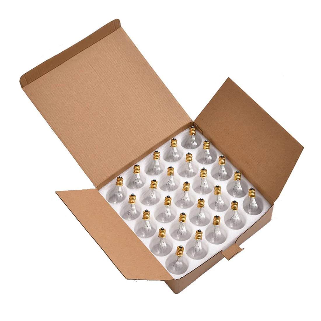 25pcs clear bulbs
