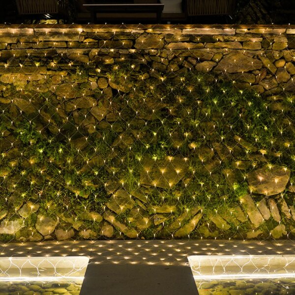 19594-a80f75.jpg Guirlandes de noël à LED 4m x 6M 2x3M, filet lumineux féerique, décoration de jardin, mariage