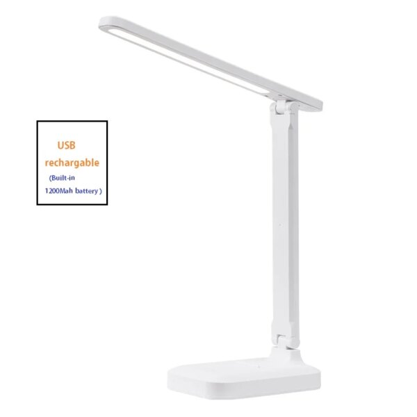 Lampe de Table Yeux Protection Tactile Dimmable LED Lumière Dortoir Étudiant Chambre