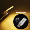 Mini lampe de lecture pliable à LED pour ordinateur